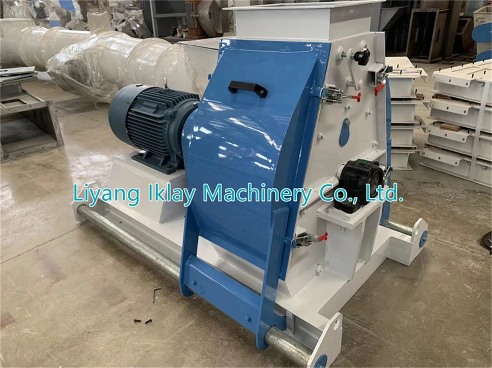 Corn Soyabean Barley Grain Grinding Hammer Mill for Feed Plant