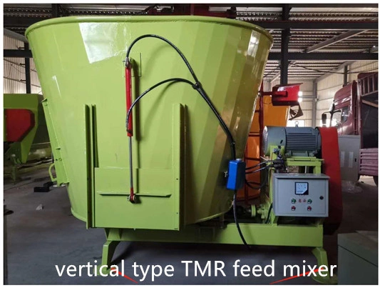 New Tmr Feeding Mixing Machine Cow Cattle Camel Feed Mixer for Dairy Farm