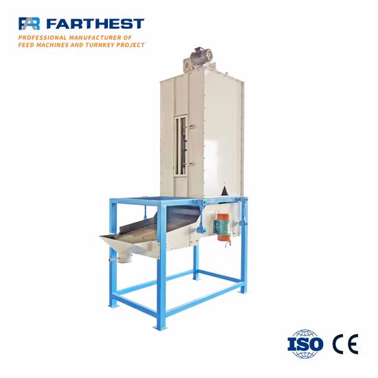 Équipement de refroidissement et de tamisage des granulés d'alimentation du bétail à vendre
