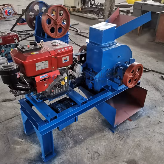 Broyeur à marteaux en pierre de machines d'extraction d'or de petite capacité broyeur à marteaux de roche d'or pour la décharge de 2mm