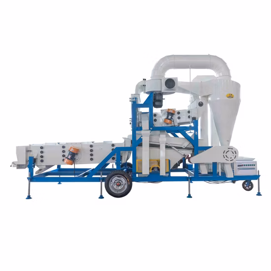Machine de criblage vibrante de nettoyage de tamisage de grains de graine
